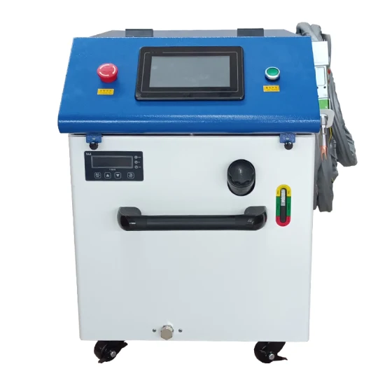 Máquina de limpeza a laser portátil 3 em 1 para remoção de ferrugem de metal, máquina de corte e limpeza para soldagem a laser de fibra portátil