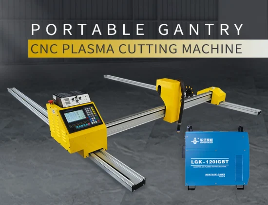 Máquina robô CNC de corte a plasma/chama portátil para metal, aço carbono, aço alumínio, liga metálica, aço inoxidável