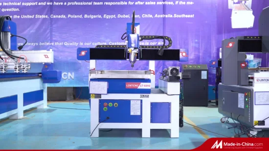 Roteador CNC multifuncional 6090 da China para logotipo de publicidade 3D mármore granito