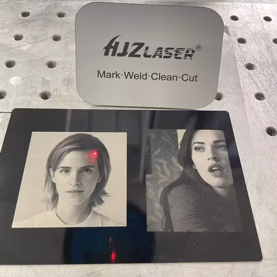 Mini máquina portátil de marcação e gravação a laser CO2 3D