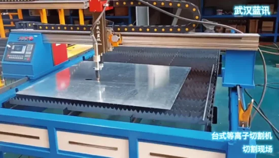 Máquina de corte de plasma de mesa de venda quente de fábrica chinesa para aço inoxidável, aço carbono, liga, espessura de corte de 0 ~ 200 mm, máquina de corte de metal de alumínio